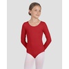 image:imageStelle Ballet Leotards for Girls Long Sleeve Gymnastics Outfits 214YRed