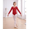 image:imageStelle Ballet Leotards for Girls Long Sleeve Gymnastics Outfits 214YRed