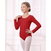 image:imageStelle Ballet Leotards for Girls Long Sleeve Gymnastics Outfits 214YRed