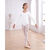 image:imageStelle Ballet Leotards for Girls Long Sleeve Gymnastics Outfits 214YWhite
