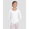 image:imageStelle Ballet Leotards for Girls Long Sleeve Gymnastics Outfits 214YWhite