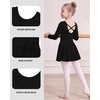 image:imageStelle Ballet Leotards for Girls Long Sleeve Toddler Gymnastics OutfitsBlack