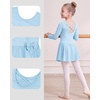image:imageStelle Ballet Leotards for Girls Long Sleeve Toddler Gymnastics OutfitsBlue