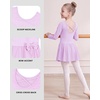 image:imageStelle Ballet Leotards for Girls Long Sleeve Toddler Gymnastics OutfitsLavender