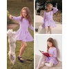 image:imageStelle Ballet Leotards for Girls Long Sleeve Toddler Gymnastics OutfitsLavender
