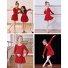 image:imageStelle Ballet Leotards for Girls Long Sleeve Toddler Gymnastics OutfitsRed