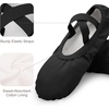 image:imageStelle Ballet Shoes for Women Stretch Canvas Ballet Slippers Dance YogaBlack