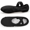 image:imageStelle Ballet Shoes for Women Stretch Canvas Ballet Slippers Dance YogaBlack