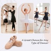 image:imageStelle Ballet Shoes for Women Stretch Canvas Ballet Slippers Dance YogaTan