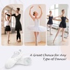 image:imageStelle Ballet Shoes for Women Stretch Canvas Ballet Slippers Dance YogaWhite
