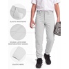 image:imageStelle Boys Baseball Pants Youth with Pockets Kids Tee BallLight Grey
