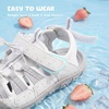 image:imageStelle Boys Girls ClosedToe Hiking Water Summer Sport SandalsWhite