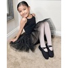 image:imageStelle Canvas Ballet Shoes for Girls Split Sole Drawstring Dance SlippersBlack