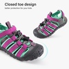 image:imageStelle Girls ClosedToe Water Hiking Beach Outdoor Sport SandalsIntense Magenta
