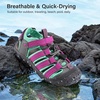 image:imageStelle Girls ClosedToe Water Hiking Beach Outdoor Sport SandalsIntense Magenta