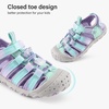 image:imageStelle Girls ClosedToe Water Hiking Beach Outdoor Sport SandalsLilac Mint