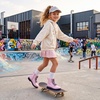 image:imageStelle Girls Combat Boots with DIY Lace Up Side Zipper Ankle BootsIridescent Pink