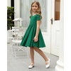 image:imageStelle Girls Cotton Short Sleeve Twirl Skater Dress 3T12YA02evergreen Without Pocket