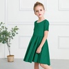 image:imageStelle Girls Cotton Short Sleeve Twirl Skater Dress 3T12YA02evergreen Without Pocket