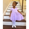 image:imageStelle Girls Cotton Short Sleeve Twirl Skater Dress 3T12YA02lavender Without Pocket