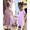 image:imageStelle Girls Cotton Short Sleeve Twirl Skater Dress 3T12YA02lavender Without Pocket