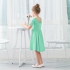 image:imageStelle Girls Cotton Short Sleeve Twirl Skater Dress 3T12YA02mint Green Without Pocket