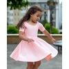 image:imageStelle Girls Cotton Short Sleeve Twirl Skater Dress 3T12YA02pink Without Pocket