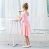 image:imageStelle Girls Cotton Short Sleeve Twirl Skater Dress 3T12YA02pink Without Pocket