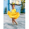 image:imageStelle Girls Cotton Short Sleeve Twirl Skater Dress 3T12YA02yellow Without Pocket
