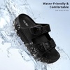 image:imageStelle Girls Double Buckle Slide Sandals Boy SlippersBlack