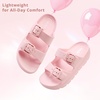 image:imageStelle Girls Double Buckle Slide Sandals Boy SlippersPink