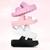 image:imageStelle Girls Double Buckle Slide Sandals Boy SlippersWhite