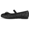 image:imageStelle Girls Glitter Dress Shoes Flats with Pearl Bow for Party Flower GirlBlack