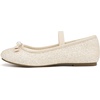 image:imageStelle Girls Glitter Dress Shoes Flats with Pearl Bow for Party Flower GirlChampagne