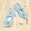 image:imageStelle Girls Glitter Dress Shoes Flats with Pearl Bow for Party Flower GirlIcy Blue