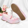 image:imageStelle Girls Glitter Dress Shoes Flats with Pearl Bow for Party Flower GirlPink Ombre