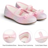 image:imageStelle Girls Glitter Dress Shoes Flats with Pearl Bow for Party Flower GirlPink Ombre