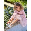 image:imageStelle Girls Glitter Dress Shoes Flats with Pearl Bow for Party Flower GirlSilver