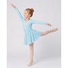image:imageStelle Girls Long Sleeve Leotard Dress with Footed Tights for BalletDanceBlue