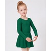 image:imageStelle Girls Long Sleeve Leotard Dress with Footed Tights for BalletDanceGreen