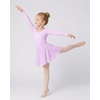 image:imageStelle Girls Long Sleeve Leotard Dress with Footed Tights for BalletDanceLavender