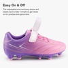 image:imageStelle Girls Soccer Cleats for Kids Training Matches Outdoor PlayViolet Blush