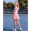 image:imageStelle Girls Tiered Tennis Skirt with Builtin Shorts Pockets amp BowsBallet Pink