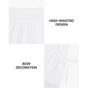 image:imageStelle Girls Tiered Tennis Skirt with Builtin Shorts Pockets amp BowsWhite
