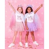 image:imageStelle Girls Tutu Skirt with Metallic Short Tulle Ballet Dance SkortLavender