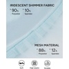 image:imageStelle Girls Tutu Skirt with Metallic Short Tulle Ballet Dance SkortLight Blue