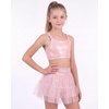 image:imageStelle Girls Tutu Skirt with Metallic Short Tulle Ballet Dance SkortPink