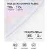 image:imageStelle Girls Tutu Skirt with Metallic Short Tulle Ballet Dance SkortWhite