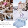 image:imageStelle Kids Snow Boots Girls Boys Winter Ankle BootsLight Blue