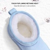 image:imageStelle Kids Snow Boots Girls Boys Winter Ankle BootsLight Blue